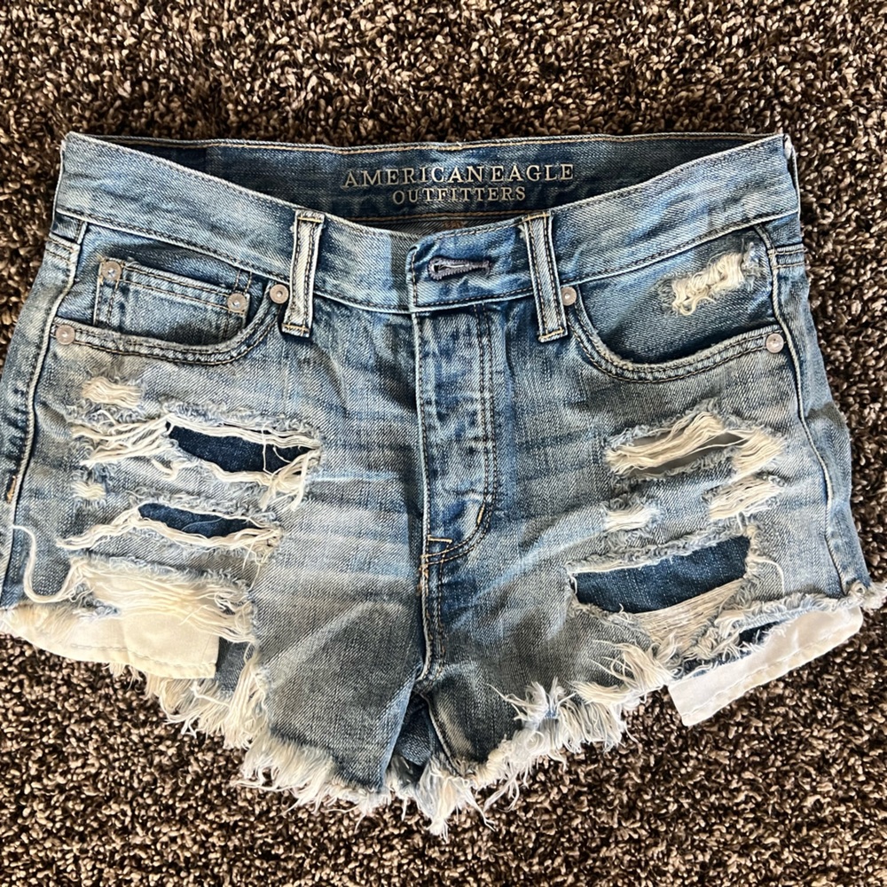 Size 4 American Eagle Hi-Rise Festival Vintage Shorts